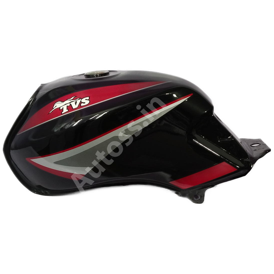 TVS Star Sports Fuel Tank Old Model BLACK and RED