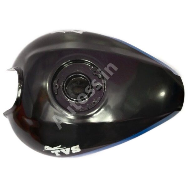 Ensons Petrol Tank TVS_Victor Glx BLACK and BLUE