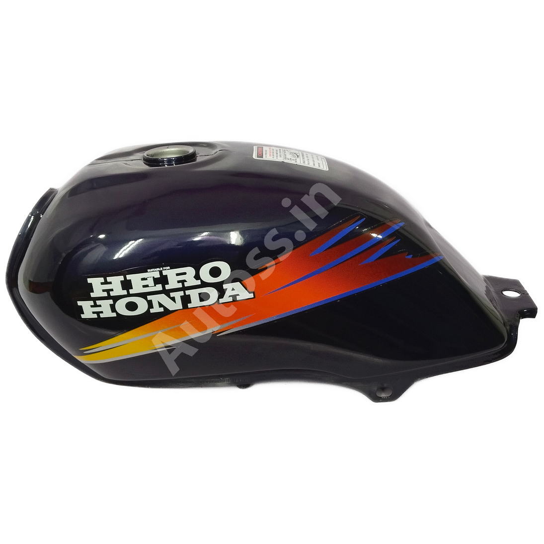 HERO PASSION Fuel Tank Old Model Black Red