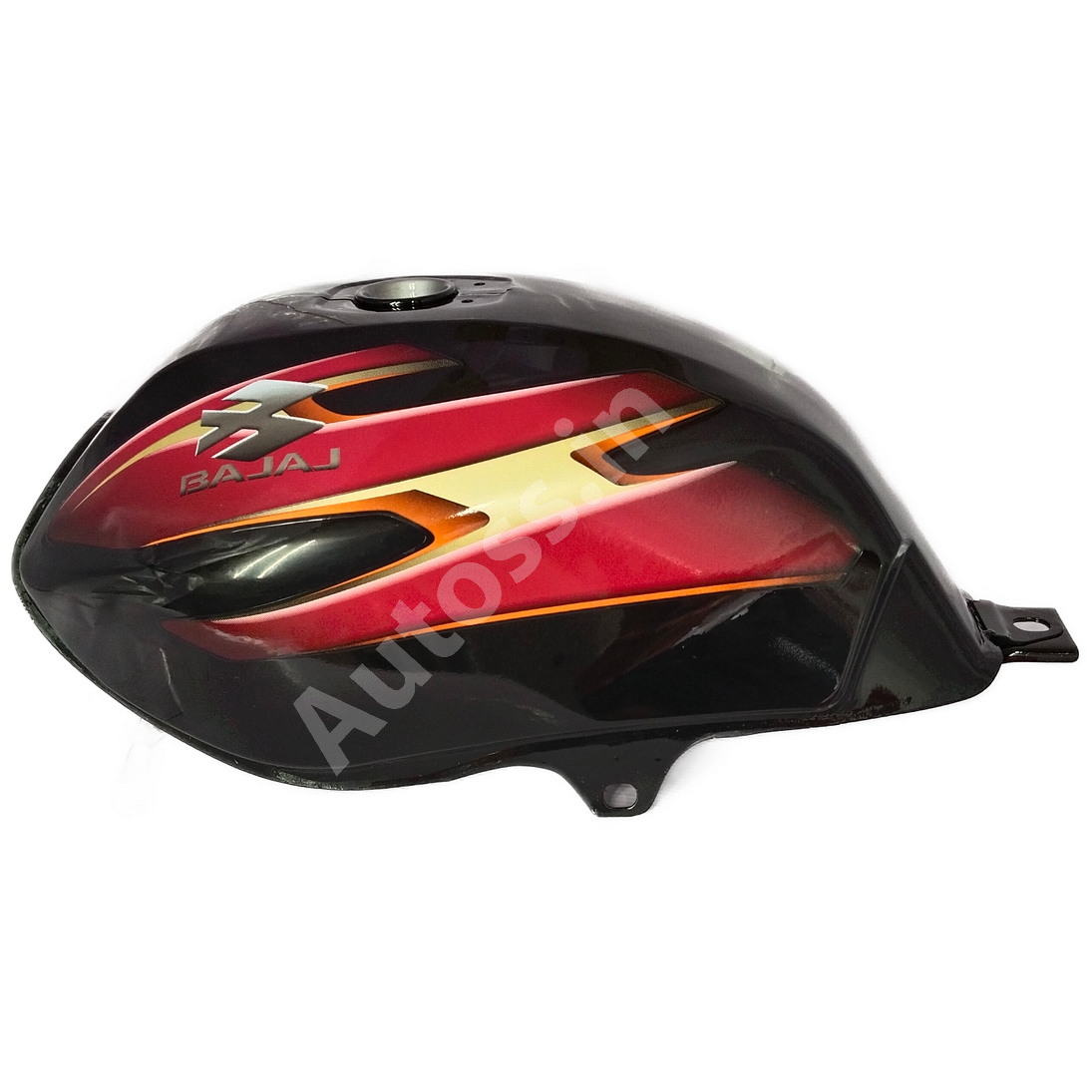 BAJAJ Discover 125 Petrol Tank BLACK and RED