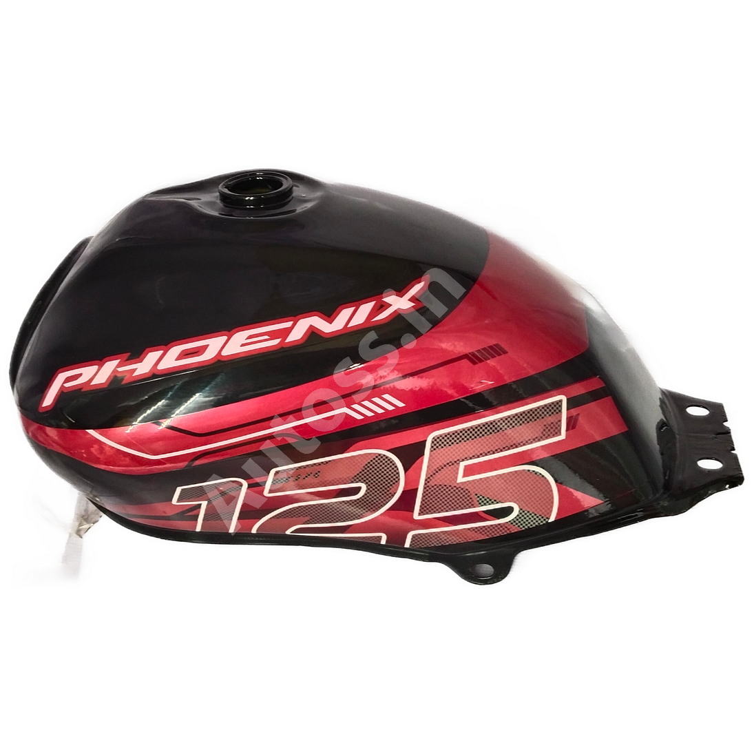 TVS Phoenix 125 Petrol Tank BLACK and RED