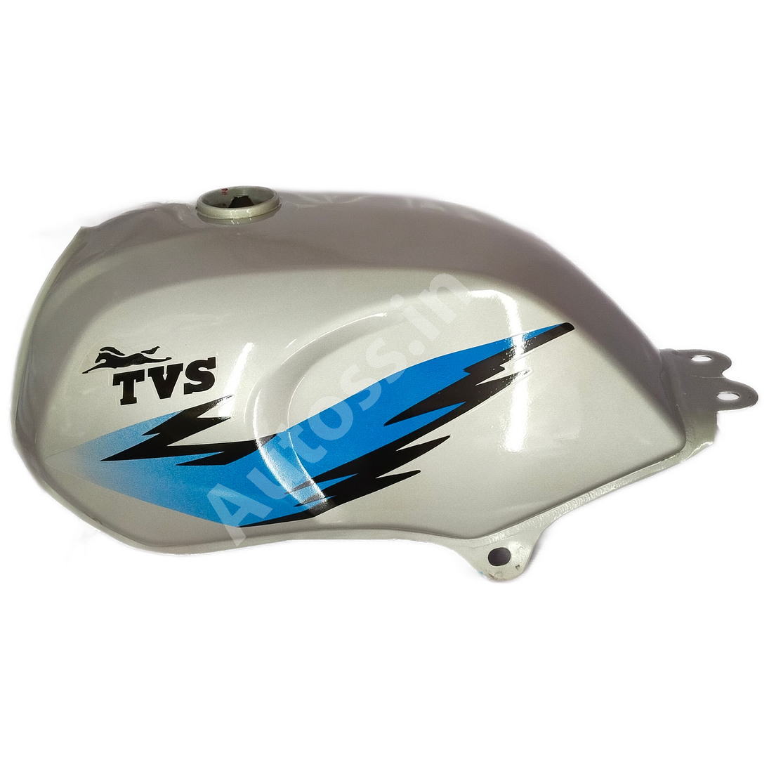 TVS Victor Petrol Tank Old Model SILVER