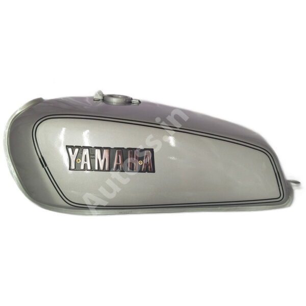 YAMAHA RX 100 Petrol Tank SILVER