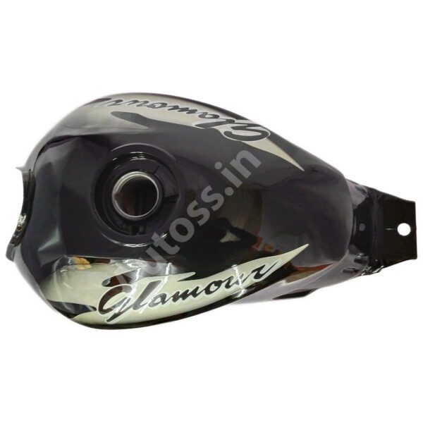 Ensons Petrol Tank HERO_Glamour Type 2 BLACK and GREY