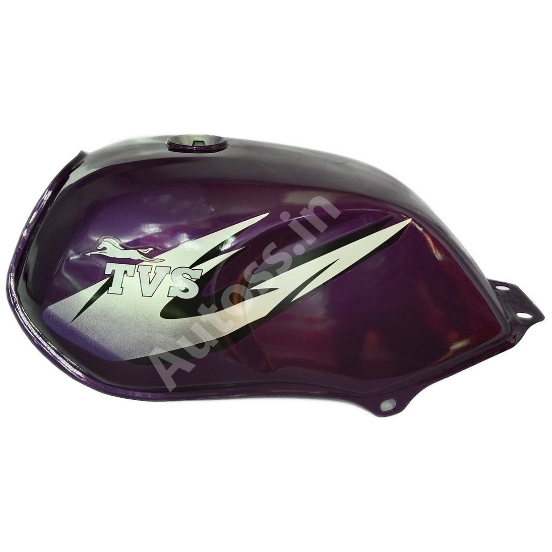 TVS Victor New Model Petrol Tank Purple