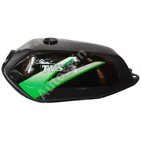 FUEL TANK TVS Max 100 BLACK GREEN