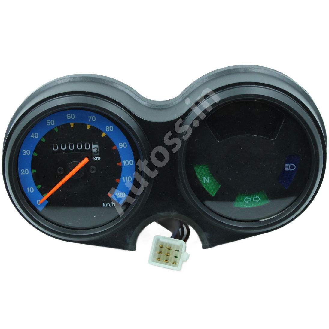 SPEEDOMETER BAJAJ BOXER AR WITH HOLDER