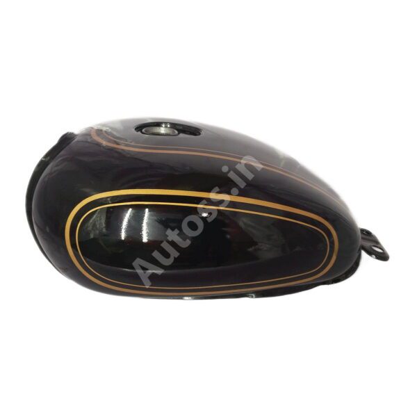 Fuel Tank ROYAL ENFIELD BS3 OM BLK and SILVER