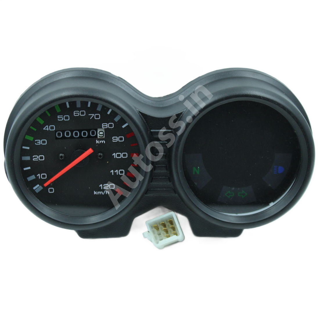 SPEEDOMETER BAJAJ CT 100 OLD WITHOUT FUEL 2016 WITH HOLDER