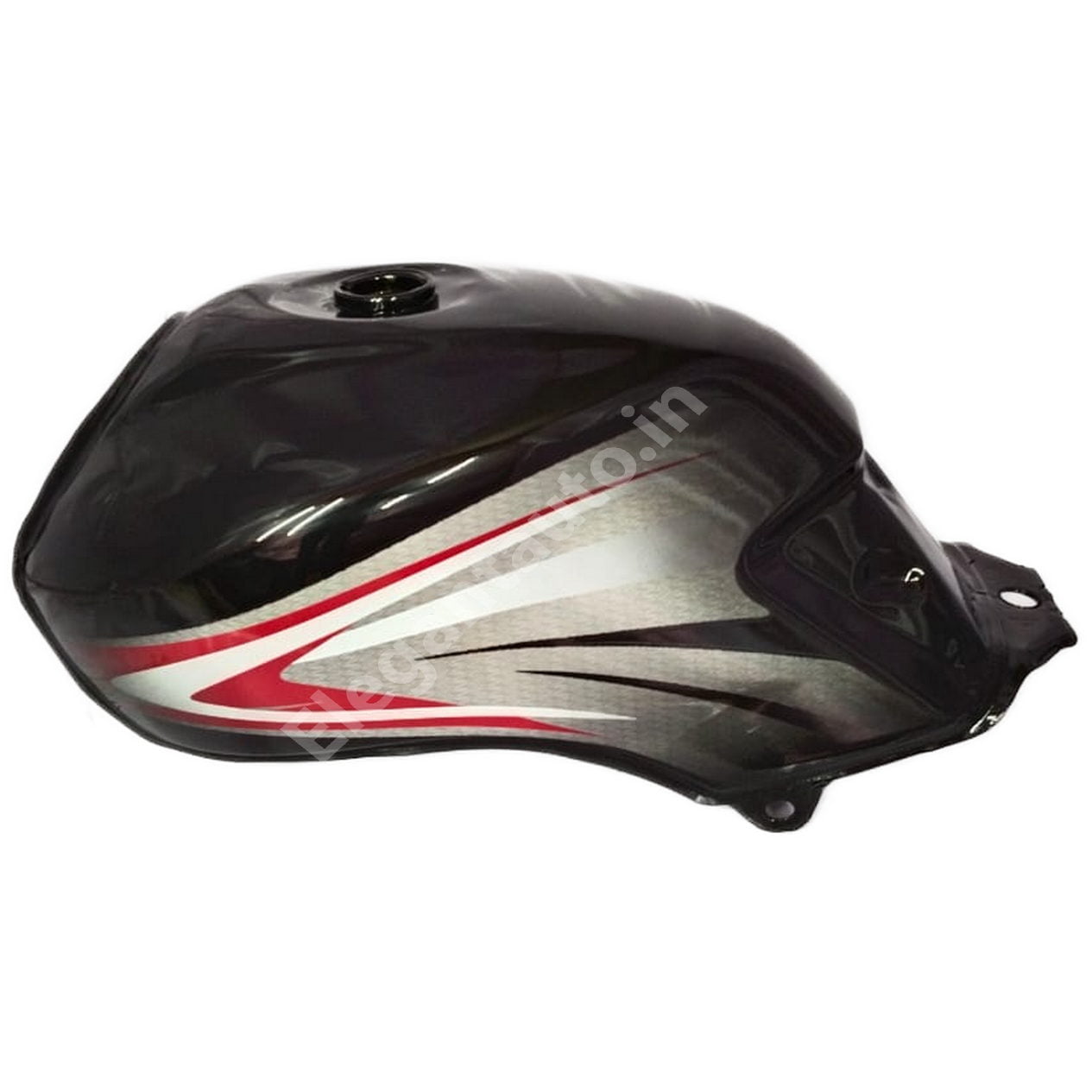 TVS Star Sport Petrol Tank BS6 BLACK and RED