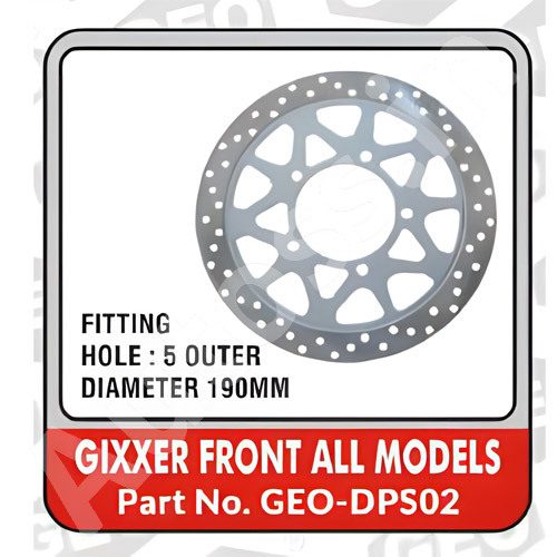 BIKE BRAKE DISC TVS GIXXER FRONT ALL MODELS