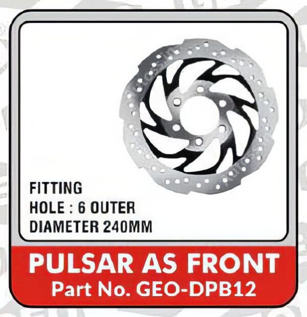 DISC BRAKE BIKE BAJAJ PULSER 200 AS enhance 2x