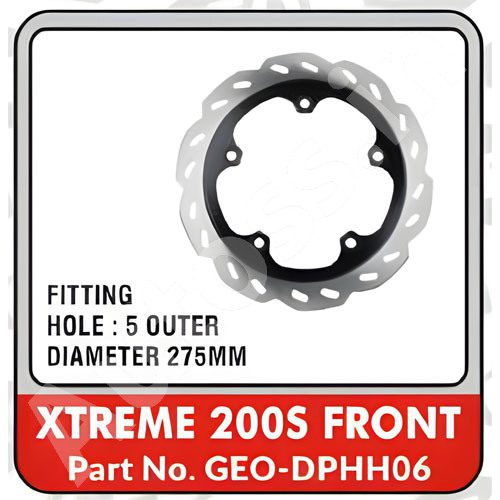 DISC BRAKE BIKE HERO XTREME 200S FRONT