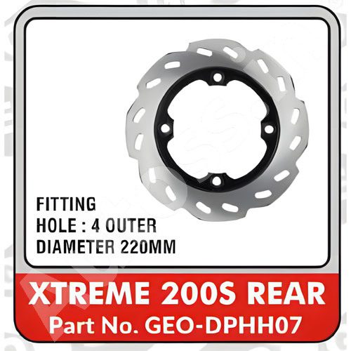 DISC BRAKE BIKE HERO XTREME 200S REAR