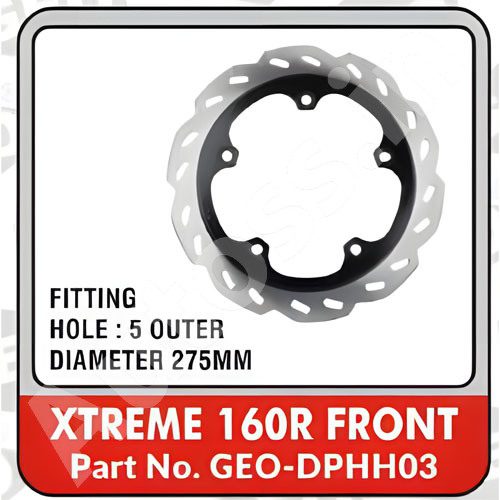 DISC BRAKE HERO XTREME 160R FRONT