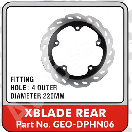 DISC BRAKE HONDA XBLADE REAR