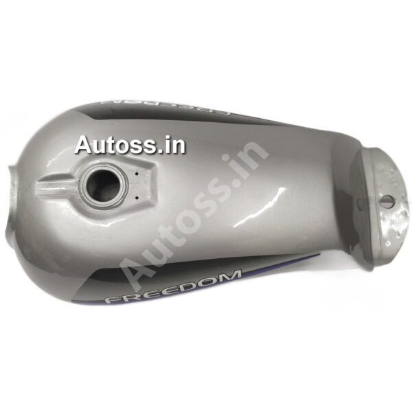 BIKE PETROL TANK LML FREEDOM SILVER 1