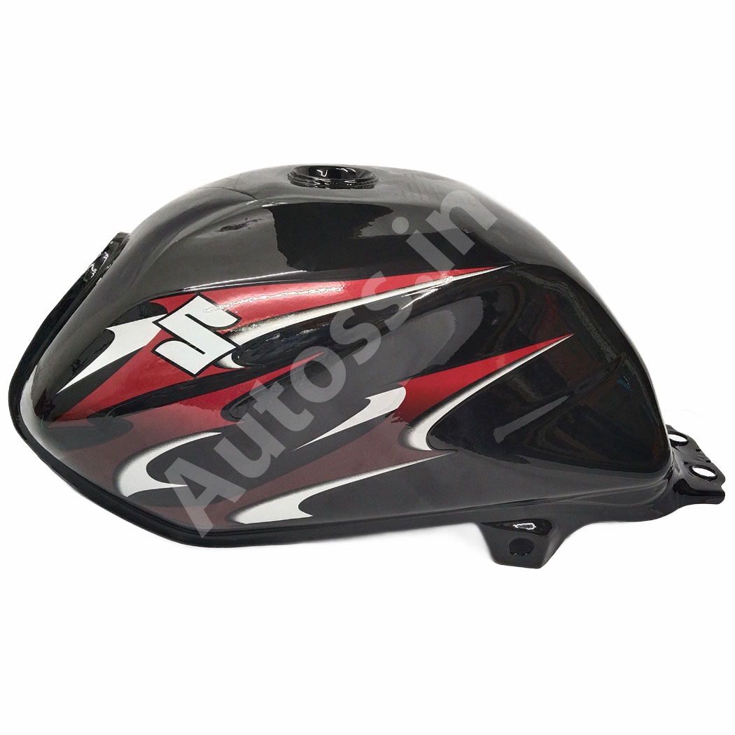 FUEL TANK SUZUKI HAYATE BLACK RED